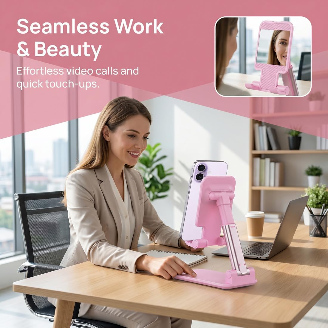 Phone Stand for Desk Cell Phone Holder Stands for iPhones