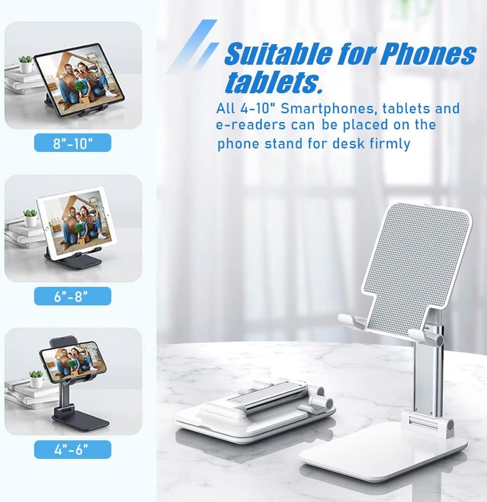 Phone Stand for Desk Cell Phone Holder Stands for iPhones