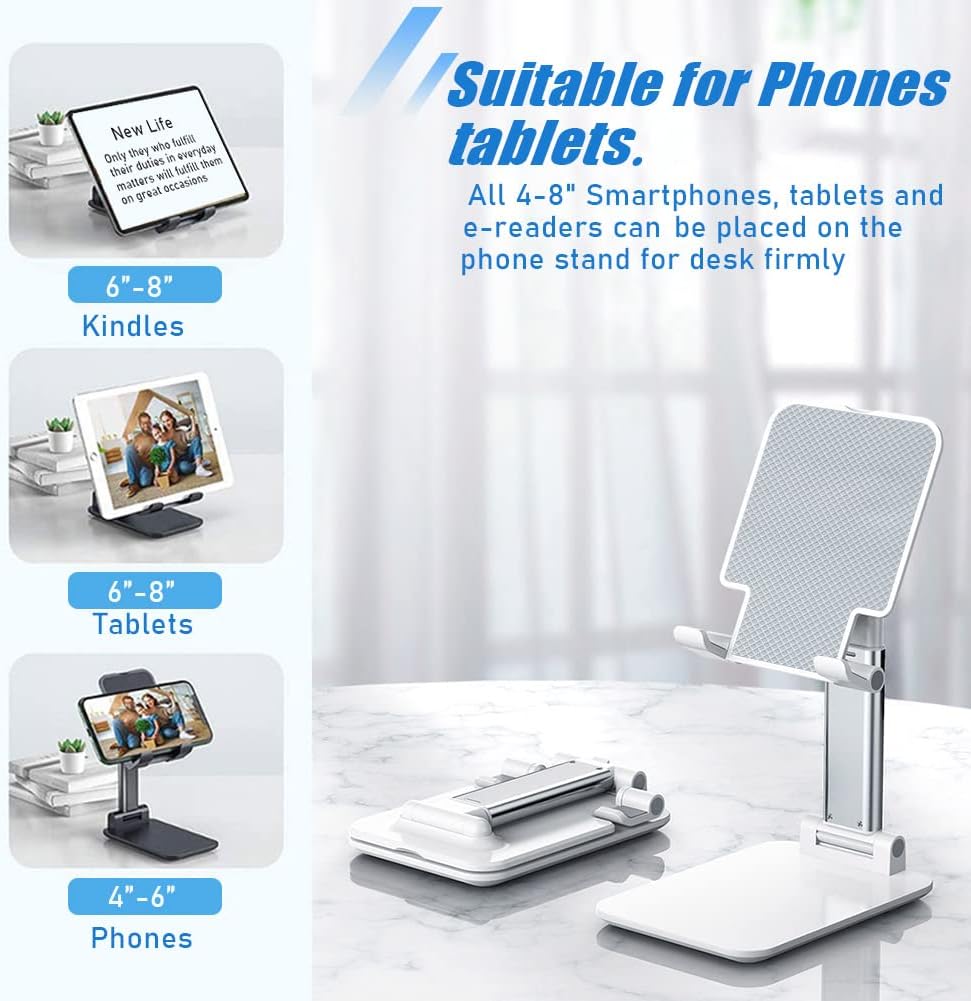 Phone Stand for Desk Cell Phone Holder Stands for iPhones