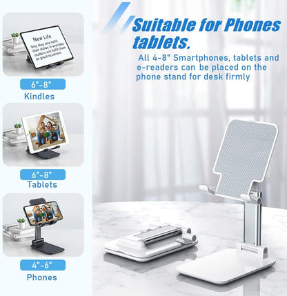 Phone Stand for Desk Cell Phone Holder Stands for iPhones