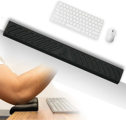 Desk Edge Cushion, Extra Long 28 Inch Arm Rest Pad for Desk, Memory Foam