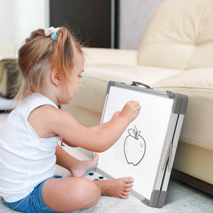 Dry Erase Board 16x12 Inches Double Sided Magnetic Small Whiteboard
