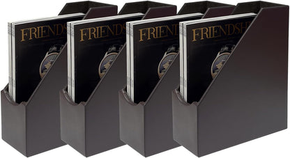 Leatherette Magazine File Holder, Malachite Green