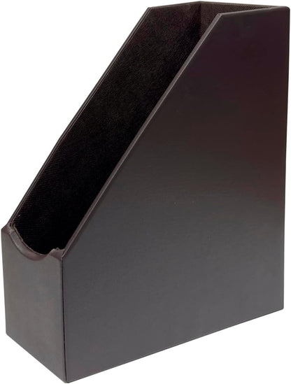 Leatherette Magazine File Holder, Malachite Green