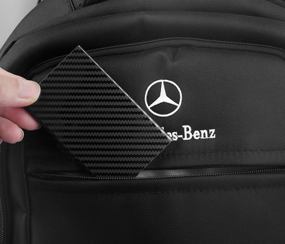 Slim Business Card Case for Men & Women, Pocket Metal Case, Professional Stainless Steel Business Card Holders, Purse Name Card Holder, Buckle Style Shut, Black