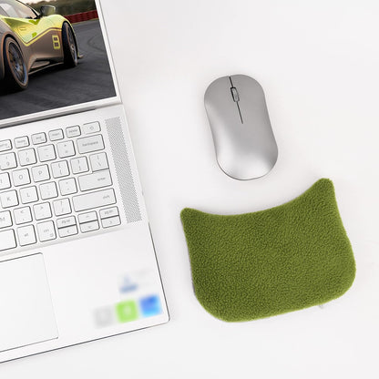 Large Mouse Wrist Rest Bean Bag, Ergonomic Mouse Support Pad Filled Ergo Beads for Computer, Laptop, PC Gaming (Gray)