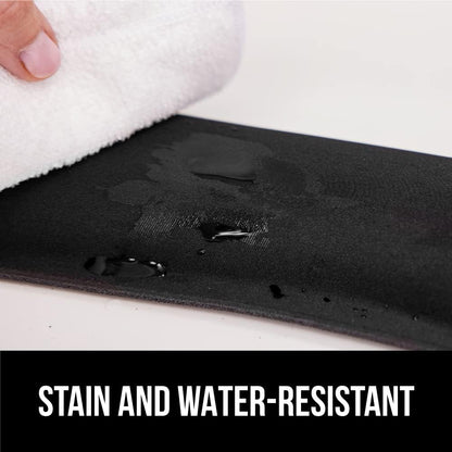 Memory Foam Wrist Rest for Computer Keyboard, 2 Piece Black