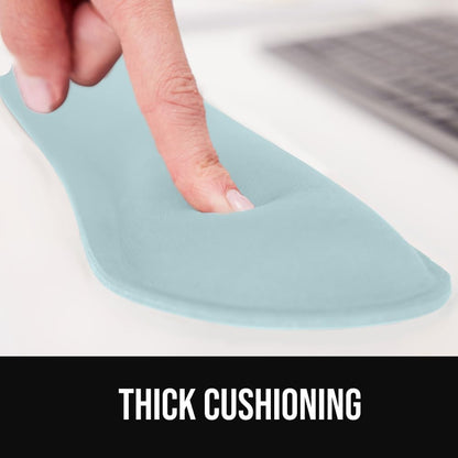 Memory Foam Wrist Rest for Computer Keyboard, 2 Piece Black