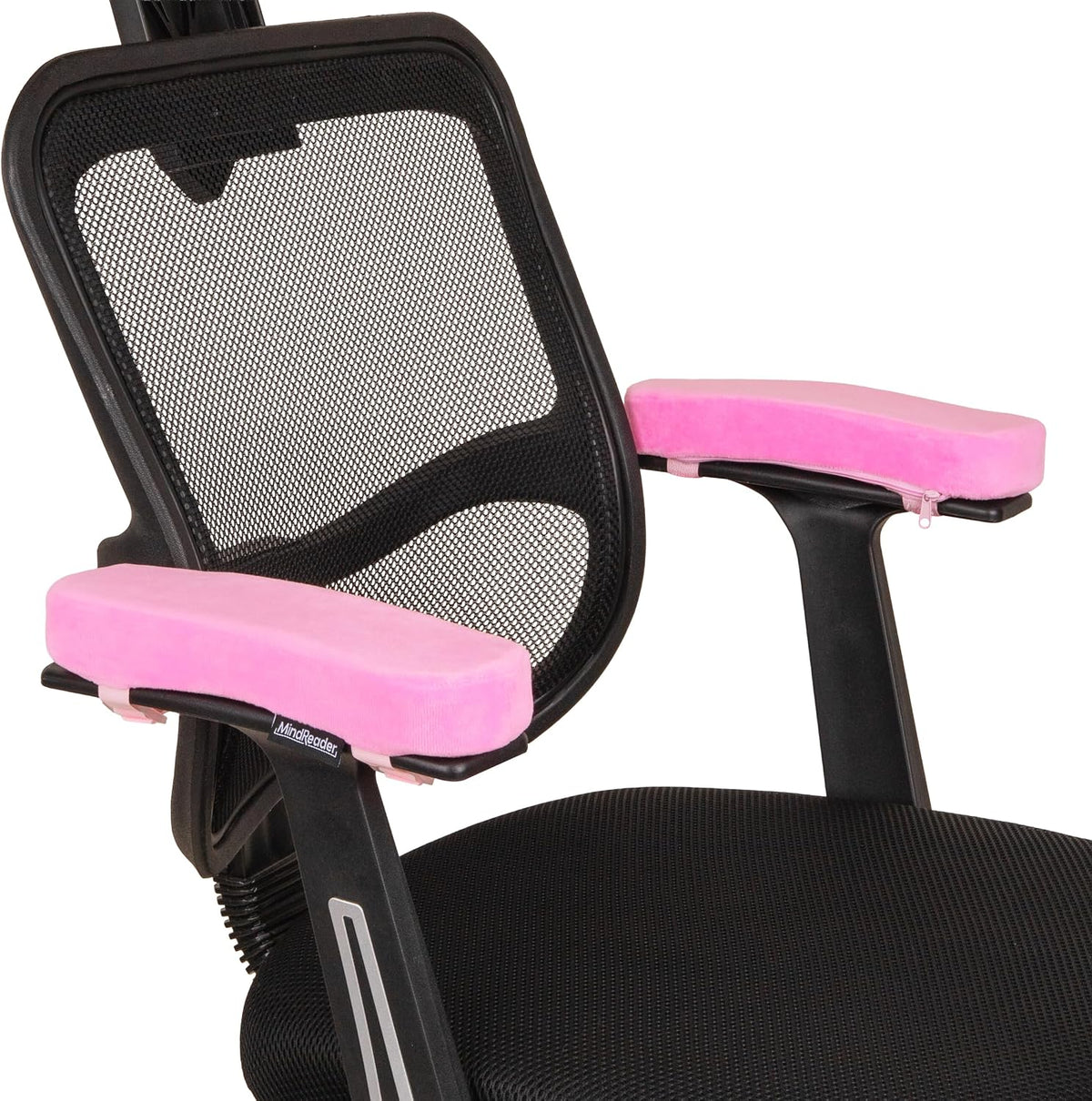 Air-Cloud Memory Foam Armrest Pads, Office & Gaming Chair Arm Rests, Elbow Support with Washable Cover, Black