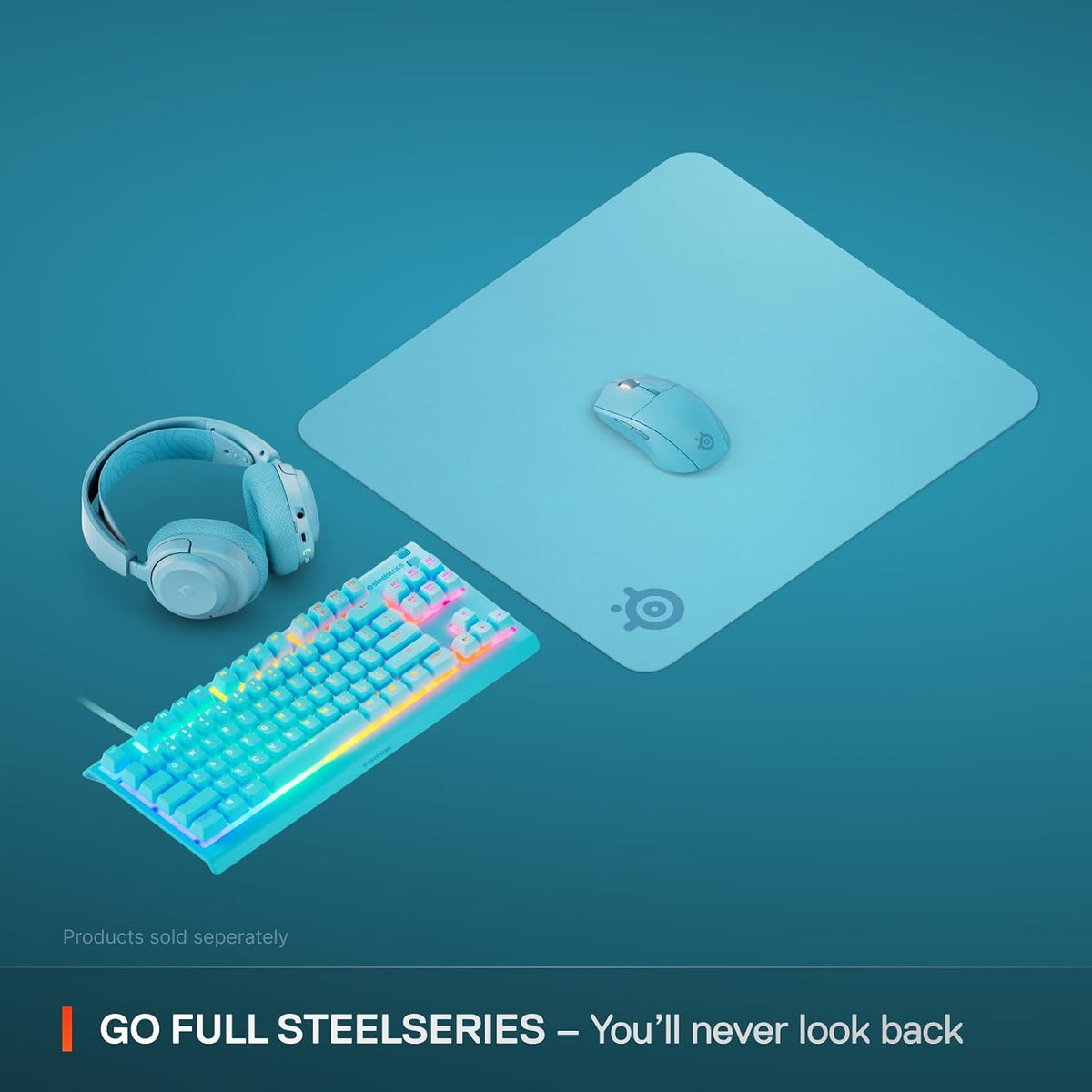 QcK Gaming Mouse Pad - XXL Cloth - Peak Tracking and Stability - Esports Mousepad - Never-Slip - Full Desk Coverage