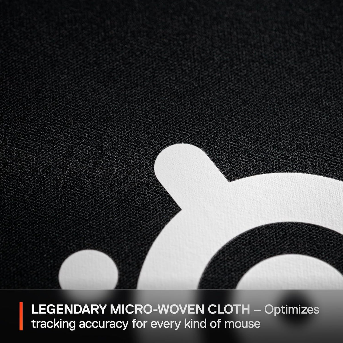 QcK Gaming Mouse Pad - XXL Cloth - Peak Tracking and Stability - Esports Mousepad - Never-Slip - Full Desk Coverage