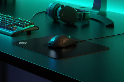 QcK Gaming Mouse Pad - XXL Cloth - Peak Tracking and Stability - Esports Mousepad - Never-Slip - Full Desk Coverage