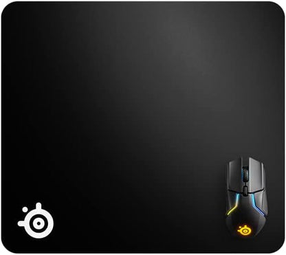 QcK Gaming Mouse Pad - XXL Cloth - Peak Tracking and Stability - Esports Mousepad - Never-Slip - Full Desk Coverage