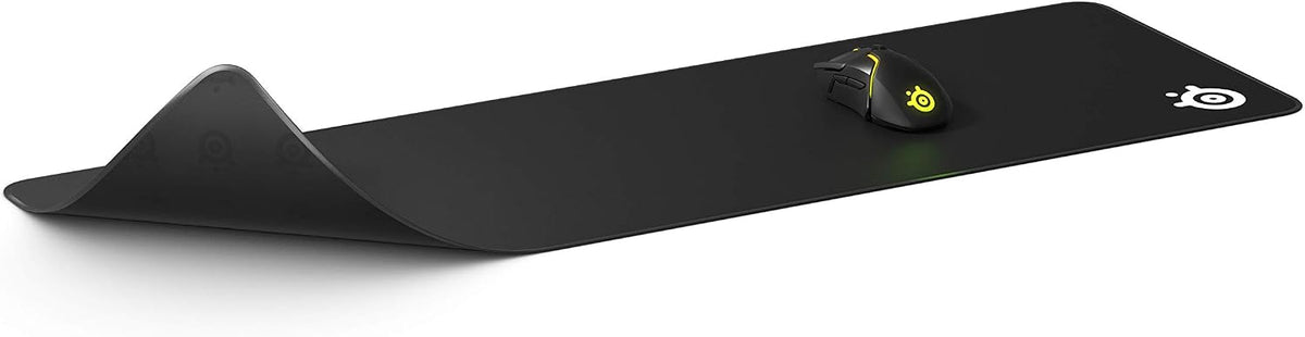 QcK Gaming Mouse Pad - XXL Cloth - Peak Tracking and Stability - Esports Mousepad - Never-Slip - Full Desk Coverage