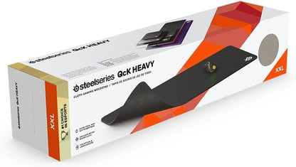 QcK Gaming Mouse Pad - XXL Cloth - Peak Tracking and Stability - Esports Mousepad - Never-Slip - Full Desk Coverage