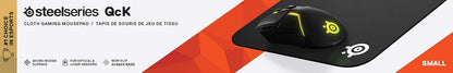 QcK Gaming Mouse Pad - XXL Cloth - Peak Tracking and Stability - Esports Mousepad - Never-Slip - Full Desk Coverage