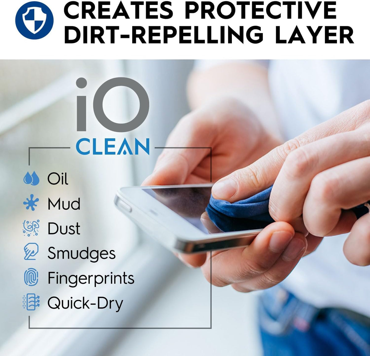Screen Cleaner Spray (16oz+16oz) – Cleaning Kit for LCD LED OLED TV