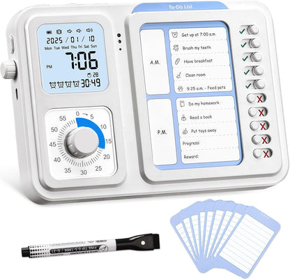 3-in-1 Visual Timer & ADHD Tool for Kids|Adults