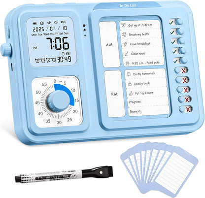 3-in-1 Visual Timer & ADHD Tool for Kids|Adults