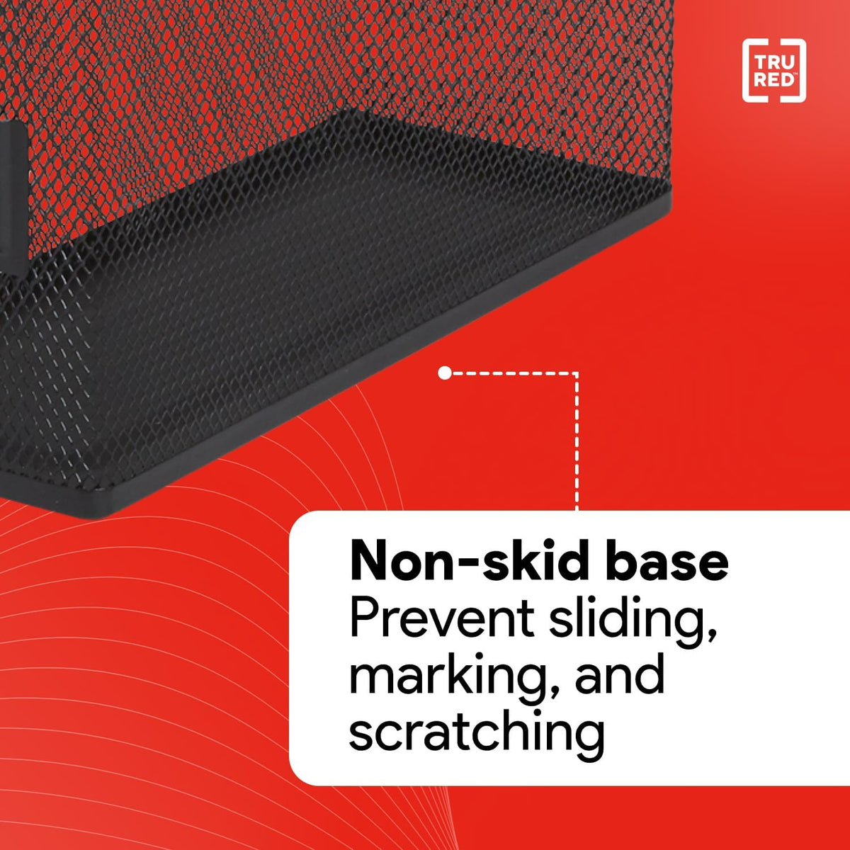 Staples Metal Magazine File Organizer, Black - Top - Loading Desktop File Holder with Handle, Holds Up to 1000 Sheets