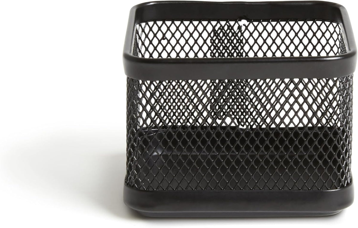 Staples Metal Magazine File Organizer, Black - Top - Loading Desktop File Holder with Handle, Holds Up to 1000 Sheets