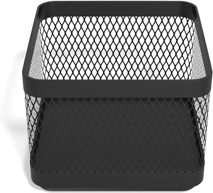 Staples Metal Magazine File Organizer, Black - Top - Loading Desktop File Holder with Handle, Holds Up to 1000 Sheets