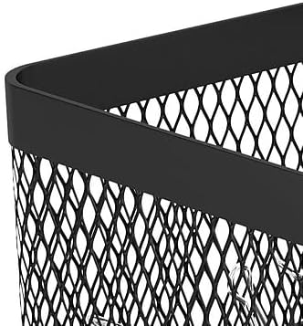 Staples Metal Magazine File Organizer, Black - Top - Loading Desktop File Holder with Handle, Holds Up to 1000 Sheets