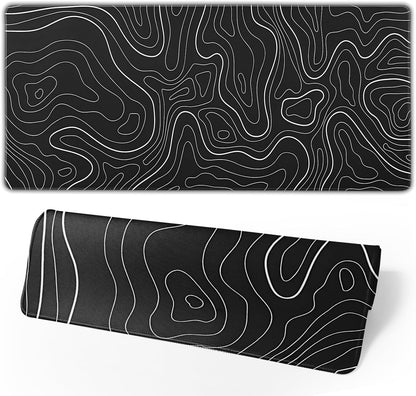 Japanese Mouse Pad, Large Japanese Desk Mat, XL Anime Gaming Keyboard Mat, Non-Slip Rubber Base, Big Extended Desk Protector for Home Office, 31.5”x11.8” - Colors B