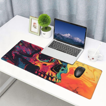 Japanese Mouse Pad, Large Japanese Desk Mat, XL Anime Gaming Keyboard Mat, Non-Slip Rubber Base, Big Extended Desk Protector for Home Office, 31.5”x11.8” - Colors B