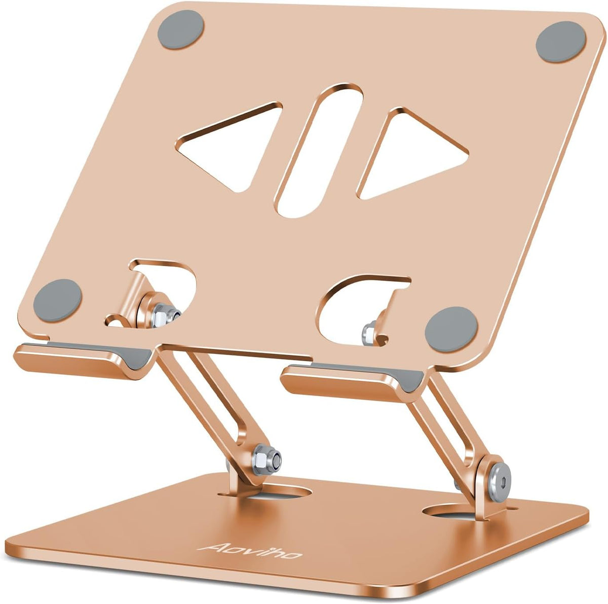 Tablet Stand for Desk,Adjustable Tablet Holder,Rose Gold