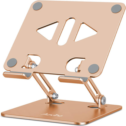 Tablet Stand for Desk,Adjustable Tablet Holder,Rose Gold