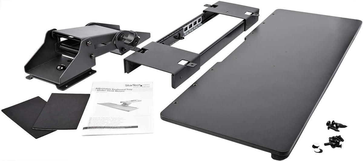 Under Desk-Mount Keyboard Tray, 26.4” Wide, Adjustable (KBTRAYADJ)