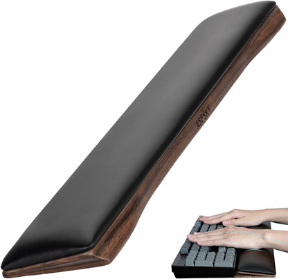 Keyboard Wrist Rest, Wooden Wrist Rest for Computer Keyboards