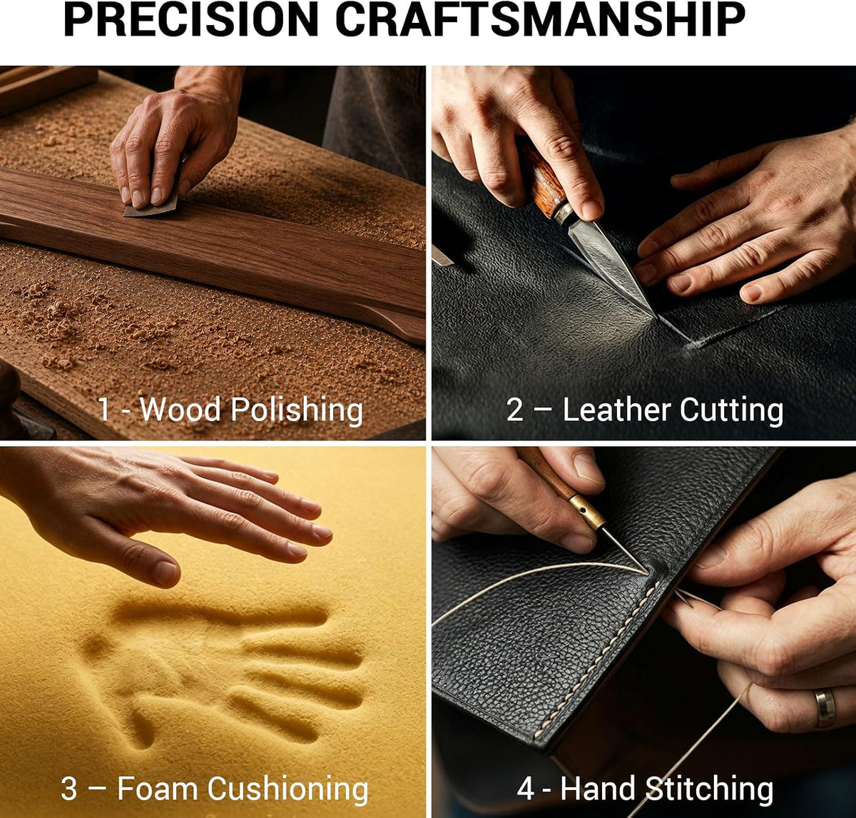 Keyboard Wrist Rest, Wooden Wrist Rest for Computer Keyboards