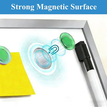 Small Desk Dry Erase Board with Stand 10" x 10"