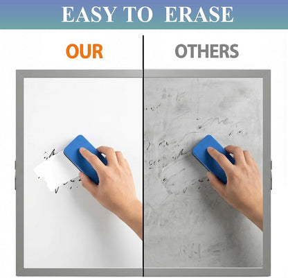 Small Desk Dry Erase Board with Stand 10" x 10"