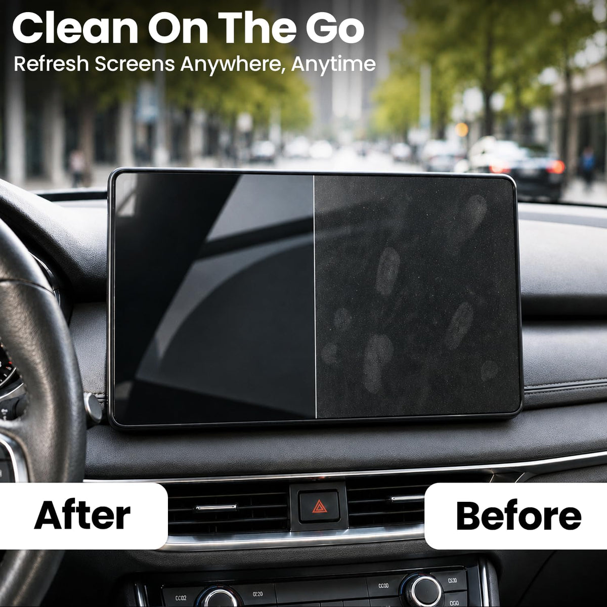 Electronic Wipes Screen Cleaner Streak-Free [ x40] Computer Screen Wipes, TV Screen Cleaner Wipes, Monitor Wipes for Smart TV, Laptop, iPhone, ipad and more - [Microfiber Cloth + 80 Wipes]