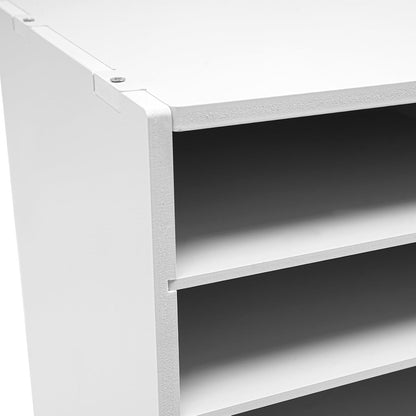 16-Slot File Organizer, Countertop Mail Sorter for Office Home Classroom