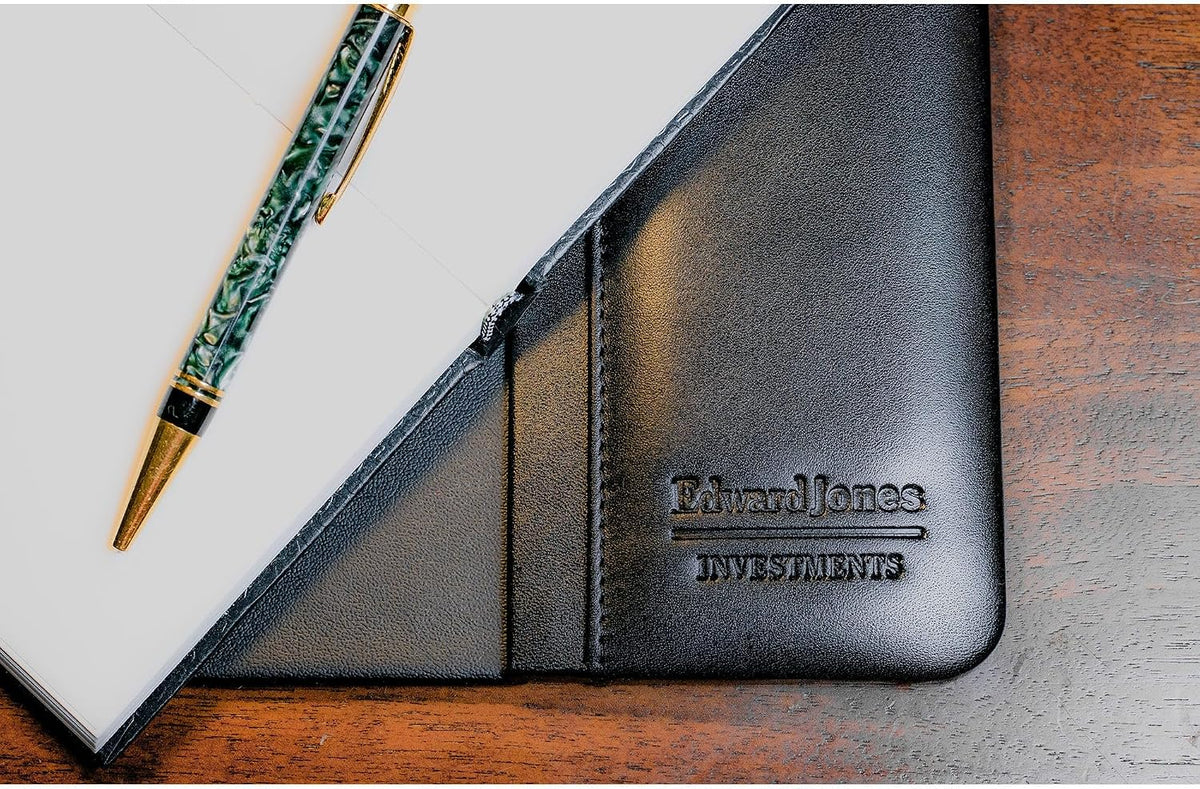 Leather Desk Pad with Side Rails - Luxury Leather Desk Blotter for Writing - Executive Desk Surface Protector - (Chocolate Brown, 25.5 x 17.25”)