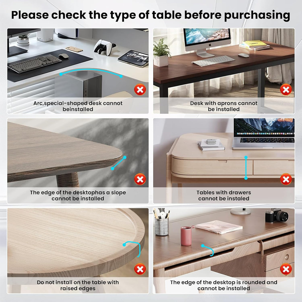 Large Keyboard Tray Under Desk, Pull Out Keyboard & Mouse Tray for Typing