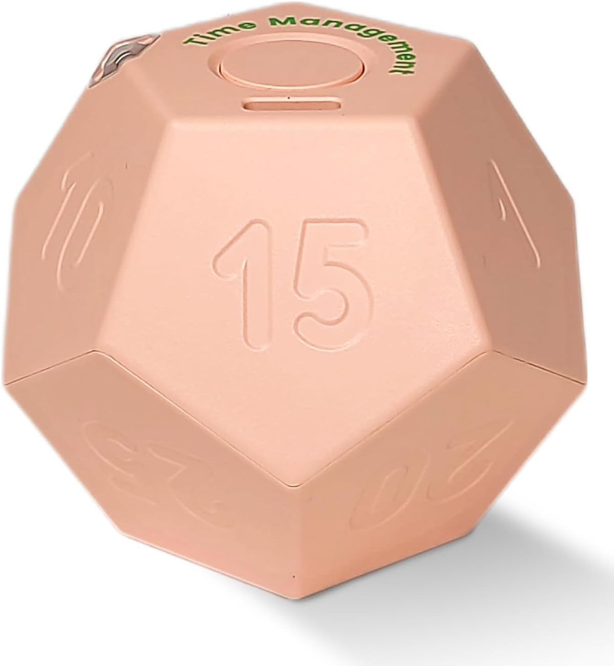 Cube Pomodoro Timer - Flip to Start Countdown, Rechargeable Mini Productivity Timer for Study, Office, 11 Preset Times, Silent/Vibration, Time Management Tool for Kids & ADHD (Pink)