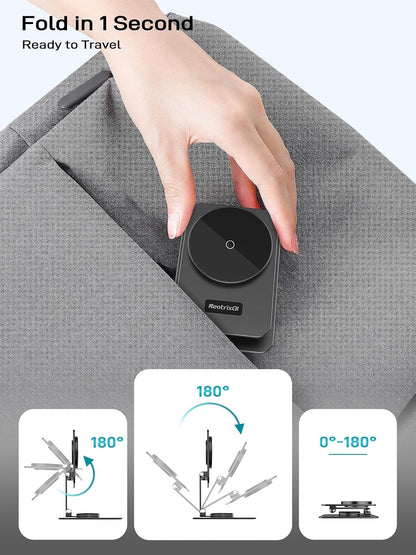 Compatible with MagSafe Charger, 15W Magnetic Charger Stand for Phones
