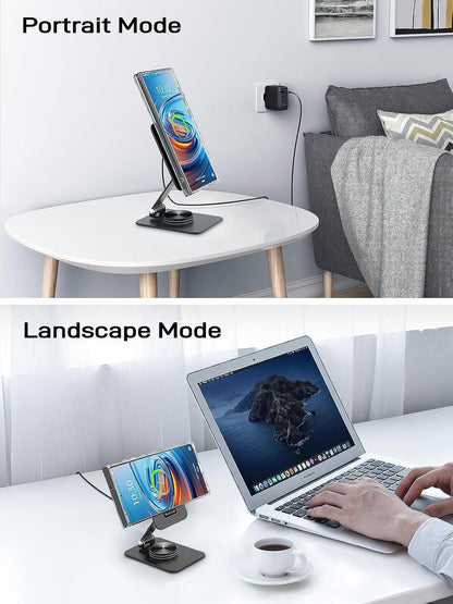 Compatible with MagSafe Charger, 15W Magnetic Charger Stand for Phones