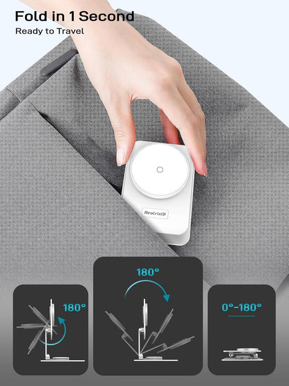 Compatible with MagSafe Charger, 15W Magnetic Charger Stand for Phones