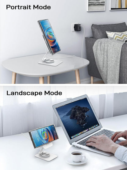 Compatible with MagSafe Charger, 15W Magnetic Charger Stand for Phones