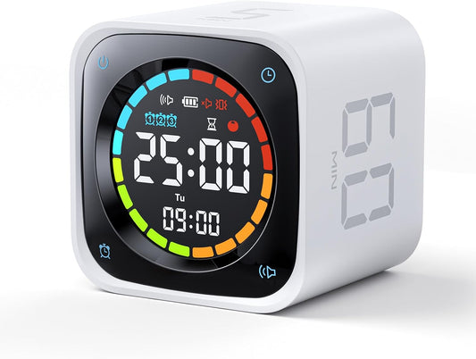 TK3 Pomodoro Timer Cube for Focus, Study, Work, Task, ADHD,Kitchen