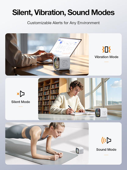 TK3 Pomodoro Timer Cube for Focus, Study, Work, Task, ADHD,Kitchen