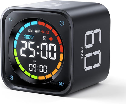TK3 Pomodoro Timer Cube for Focus, Study, Work, Task, ADHD,Kitchen