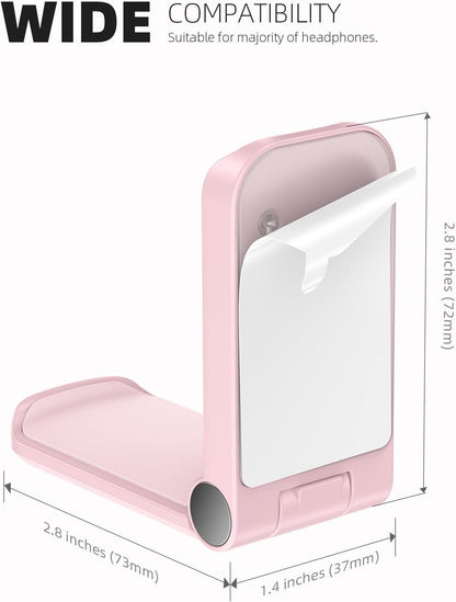 Headphone Stand, Sticky Headset Hanger, Adhesive Headphone Holder