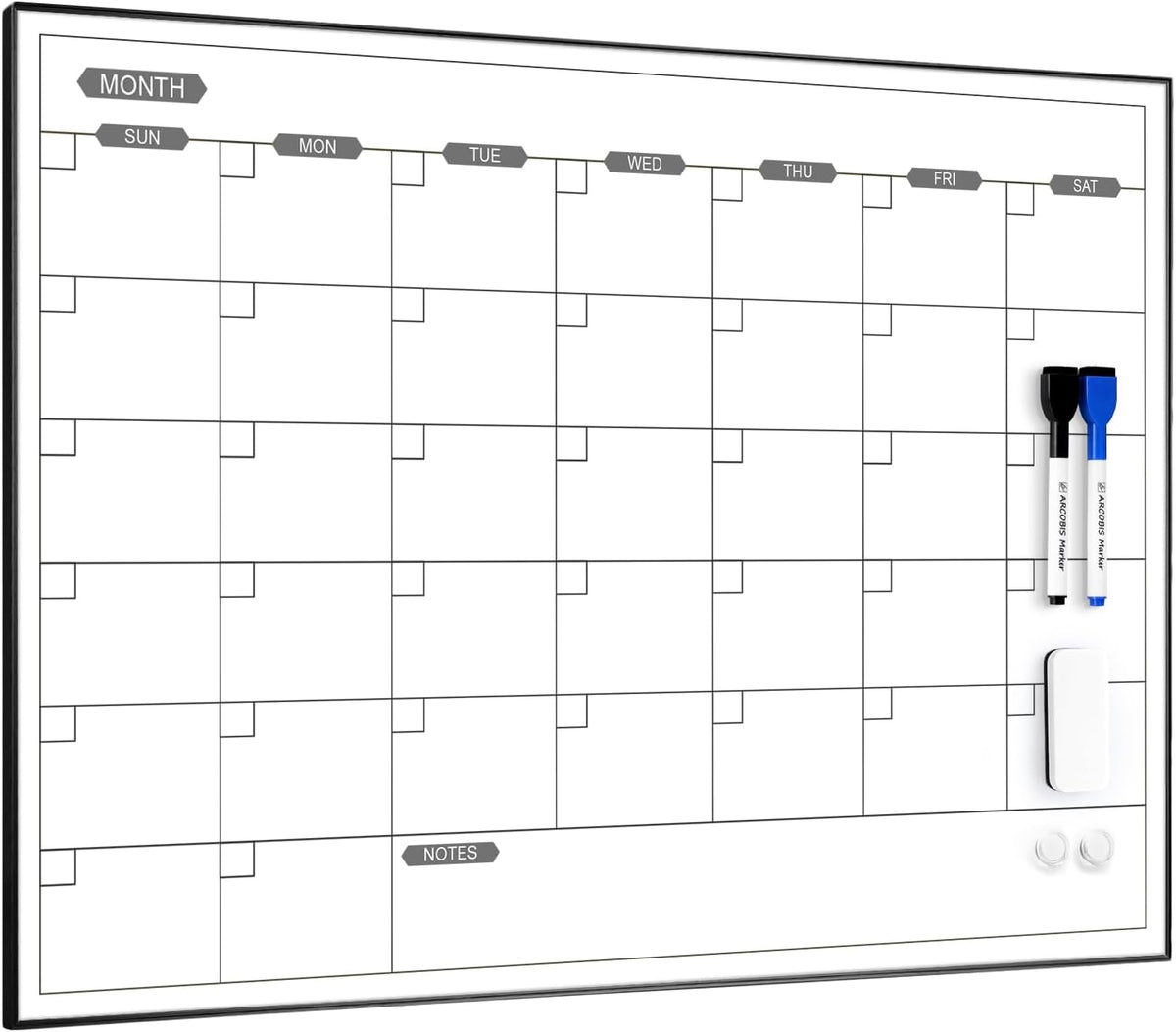 Monthly Calendar Whiteboard